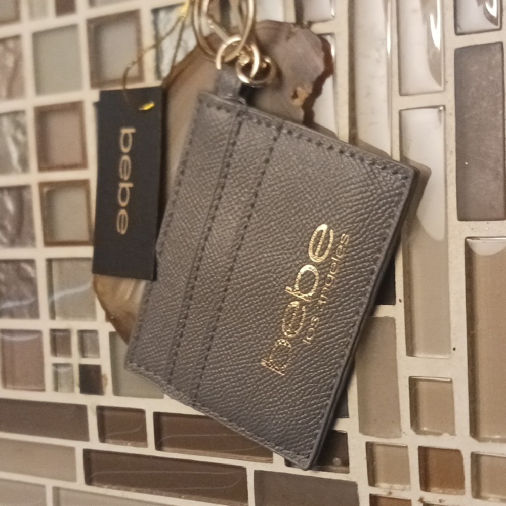 Bebe Grey Card holder